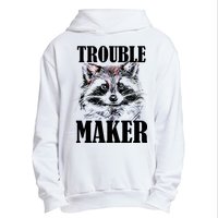 Trouble Maker Funny Raccoon Urban Pullover Hoodie