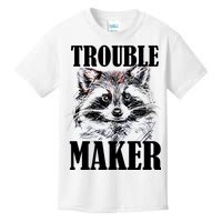 Trouble Maker Funny Raccoon Kids T-Shirt