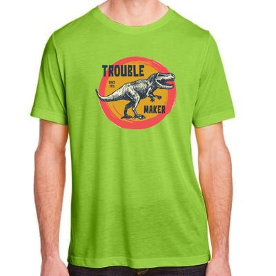 Trouble Maker T-Rex Since 1971 Adult ChromaSoft Performance T-Shirt