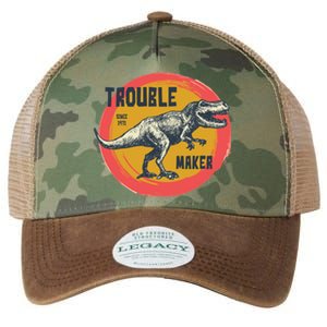 Trouble Maker T-Rex Since 1971 Legacy Tie Dye Trucker Hat