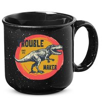 Trouble Maker T-Rex Since 1971 15oz Campfire Ceramic Mug