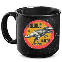Trouble Maker T-Rex Since 1971 15oz Campfire Ceramic Mug
