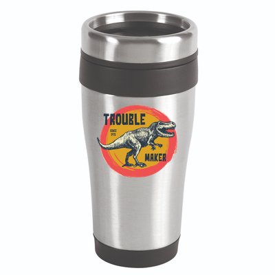 Trouble Maker T-Rex Since 1971 16oz Travel Tumbler