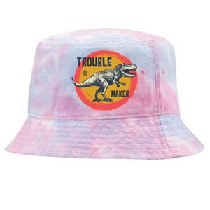 Trouble Maker T-Rex Since 1971 Tie-Dyed Bucket Hat