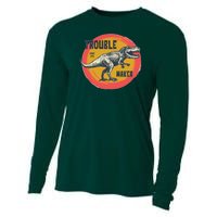 Trouble Maker T-Rex Since 1971 Cooling Performance Long Sleeve Crew