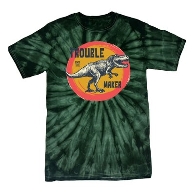 Trouble Maker T-Rex Since 1971 Tie-Dye T-Shirt