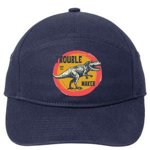 Trouble Maker T-Rex Since 1971 7-Panel Snapback Hat