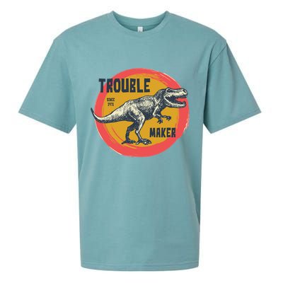 Trouble Maker T-Rex Since 1971 Sueded Cloud Jersey T-Shirt