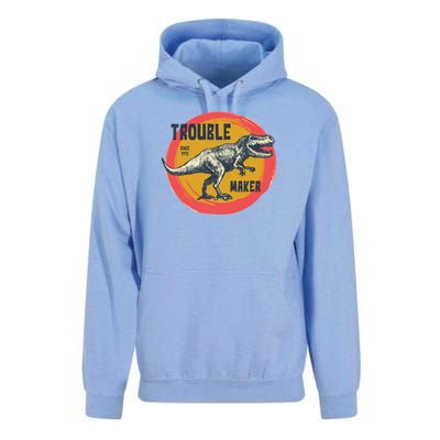 Trouble Maker T-Rex Since 1971 Unisex Surf Hoodie