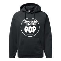 Tootsie Roll Pops Orange Funny Candy Group Halloween Costume Performance Fleece Hoodie