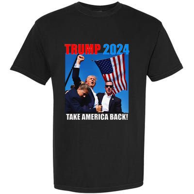 Trump Rally Pray For President Trump God Bless Trump Garment-Dyed Heavyweight T-Shirt