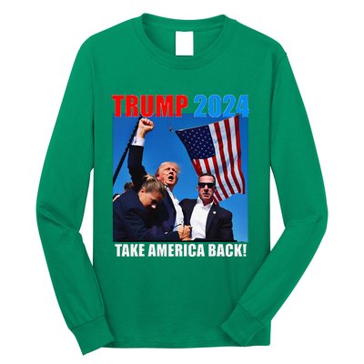 Trump Rally Pray For President Trump God Bless Trump Long Sleeve Shirt