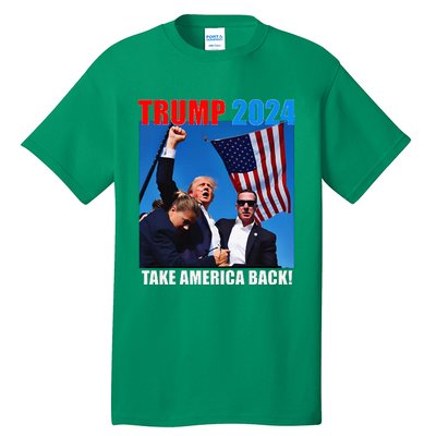 Trump Rally Pray For President Trump God Bless Trump Tall T-Shirt