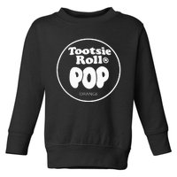 Tootsie Roll Pops Orange Funny Candy Group Halloween Costume Toddler Sweatshirt