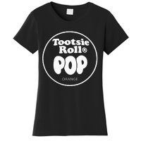 Tootsie Roll Pops Orange Funny Candy Group Halloween Costume Women's T-Shirt