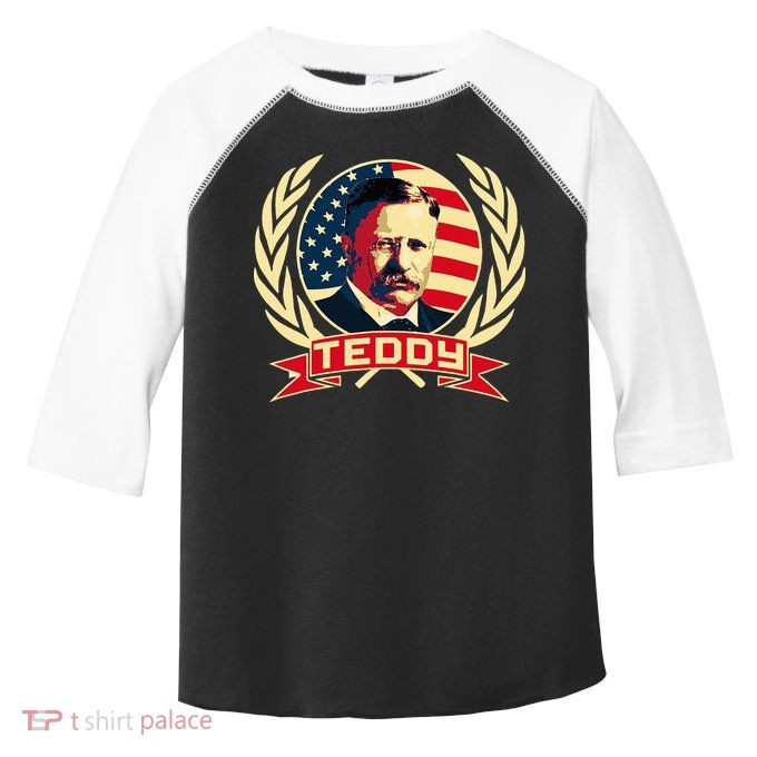 Theodore Roosevelt. President Teddy. American Stars. Toddler Fine Jersey T-Shirt