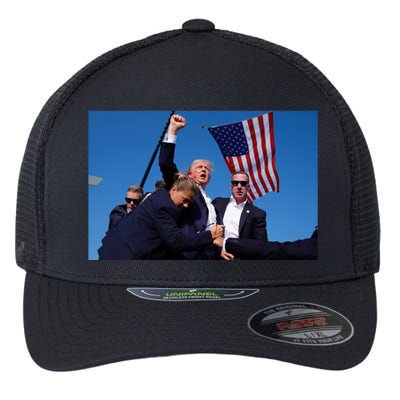 Trump Rally Pray For President Trump God Bless Trump Gift Flexfit Unipanel Trucker Cap