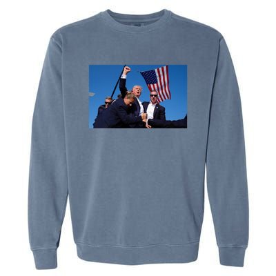 Trump Rally Pray For President Trump God Bless Trump Gift Garment-Dyed Sweatshirt