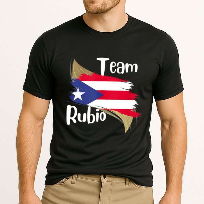 Team Rubio Puerto Rico PR Flag Pride Cooling Performance Crew T-Shirt