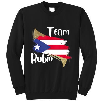 Team Rubio Puerto Rico PR Flag Pride Sweatshirt
