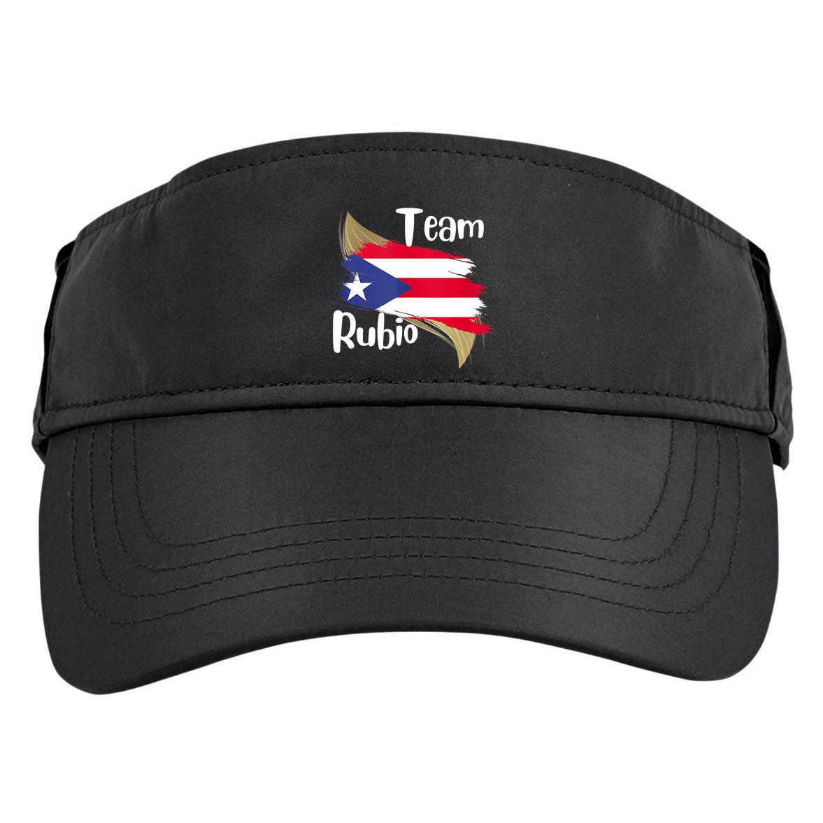 Team Rubio Puerto Rico PR Flag Pride Adult Drive Performance Visor