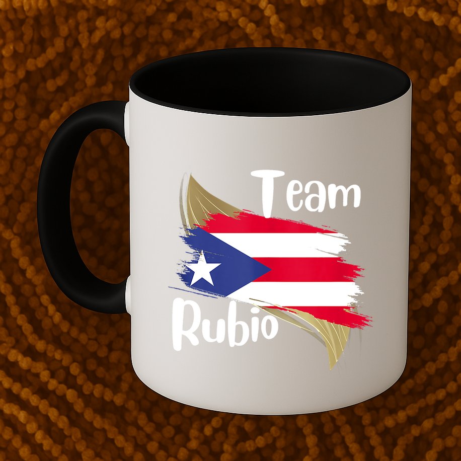 Team Rubio Puerto Rico PR Flag Pride Mug