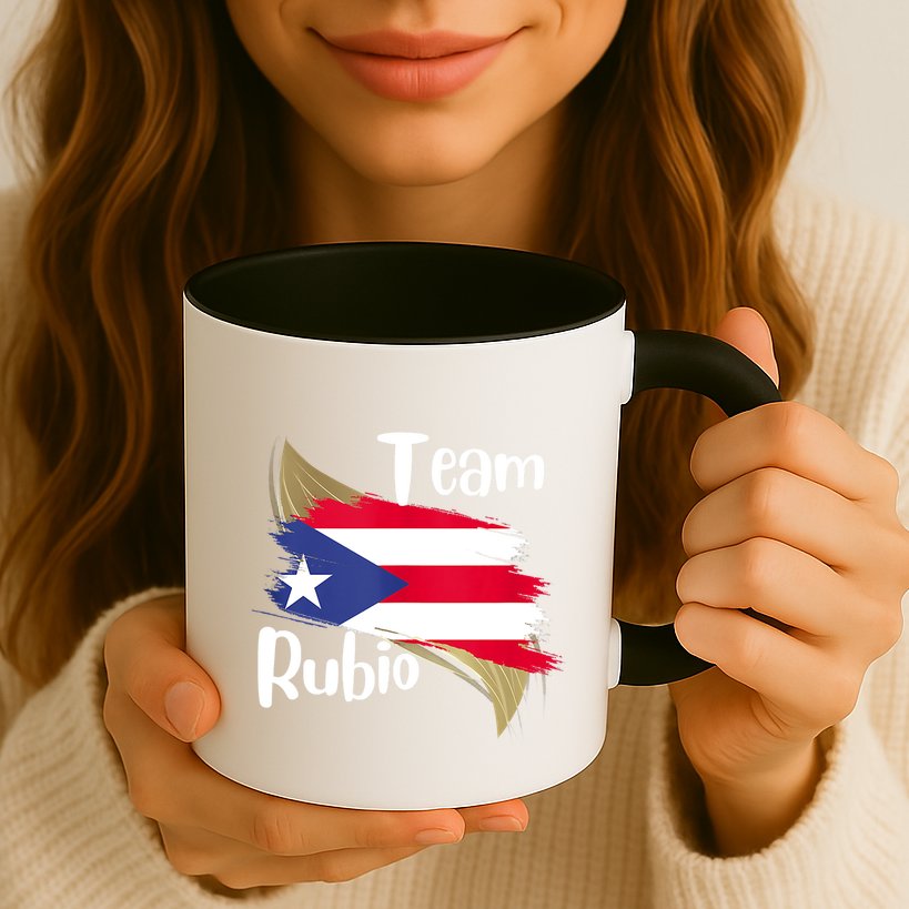 Team Rubio Puerto Rico PR Flag Pride Mug