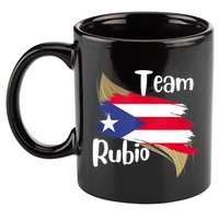Team Rubio Puerto Rico PR Flag Pride 11oz C Handle Ceramic Mug