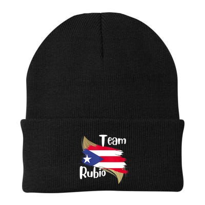 Team Rubio Puerto Rico PR Flag Pride Beanie
