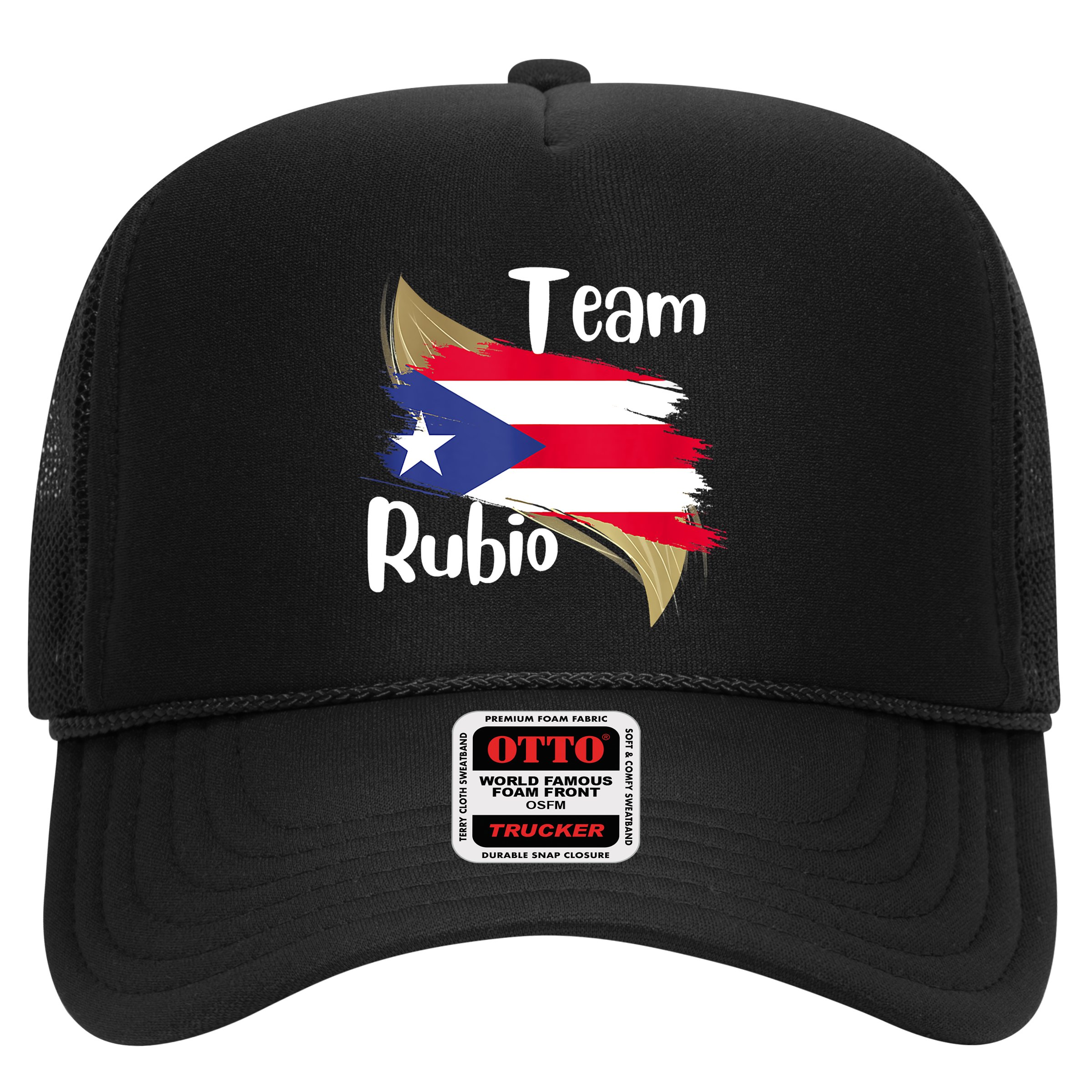 Team Rubio Puerto Rico PR Flag Pride Hat