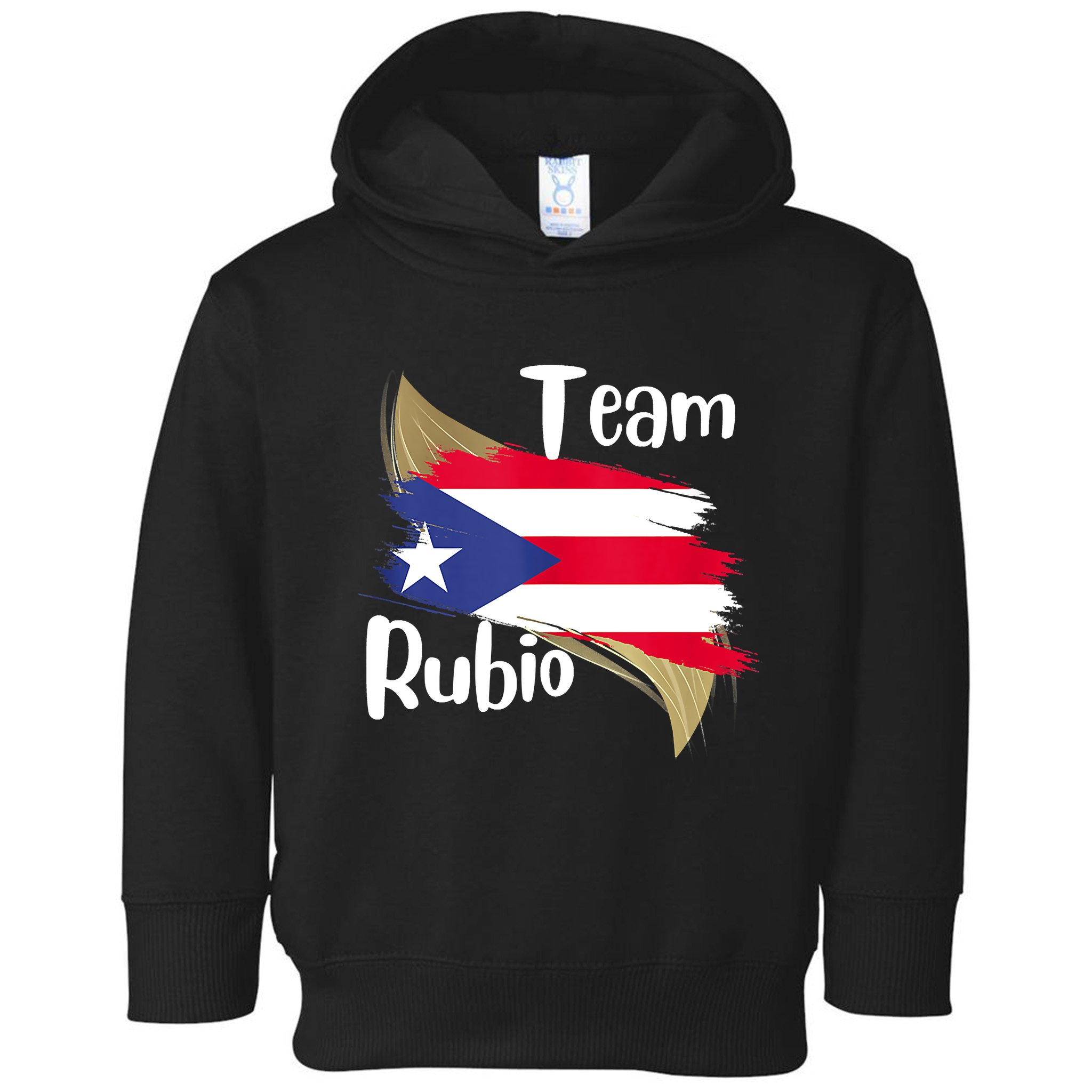 Team Rubio Puerto Rico PR Flag Pride Toddler Hoodie