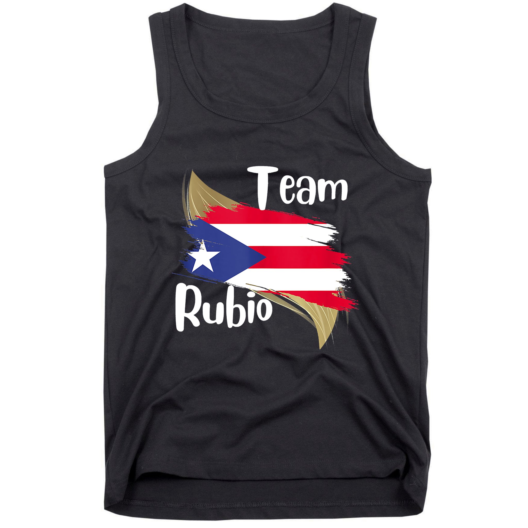 Team Rubio Puerto Rico PR Flag Pride Tank Top