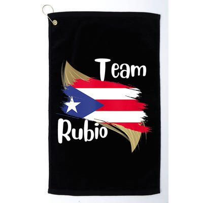 Team Rubio Puerto Rico PR Flag Pride Golf Towel