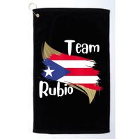Team Rubio Puerto Rico PR Flag Pride Golf Towel