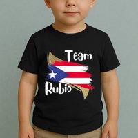 Team Rubio Puerto Rico PR Flag Pride Toddler T-Shirt