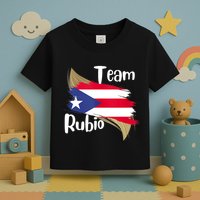 Team Rubio Puerto Rico PR Flag Pride Toddler T-Shirt