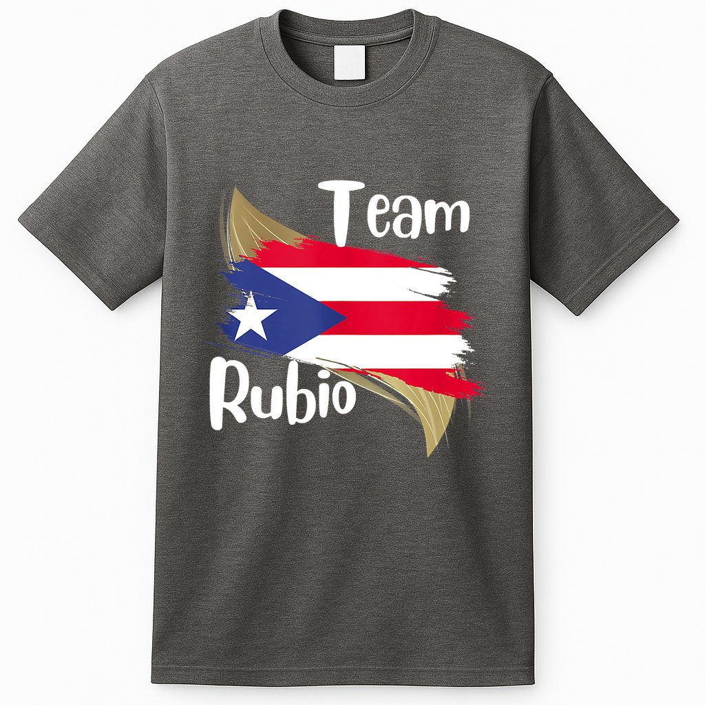Team Rubio Puerto Rico PR Flag Pride T-Shirt