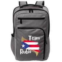 Team Rubio Puerto Rico PR Flag Pride Impact Tech Backpack