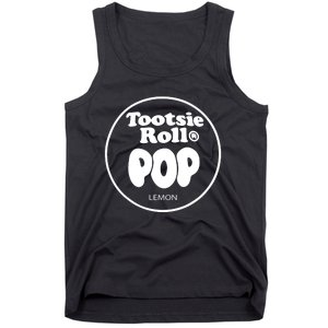 Tootsie Roll Pops Lemon Funny Candy Group Halloween Costume Tank Top