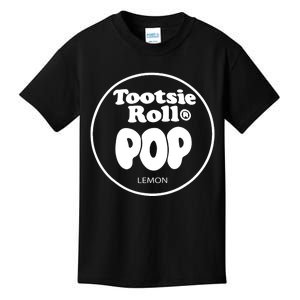 Tootsie Roll Pops Lemon Funny Candy Group Halloween Costume Kids T-Shirt