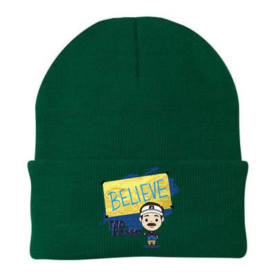 Tennis Racket Pulse Heartbeat EKG Tournament Sports Lover Knit Cap Winter Beanie