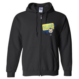 Tennis Racket Pulse Heartbeat EKG Tournament Sports Lover Full Zip Hoodie