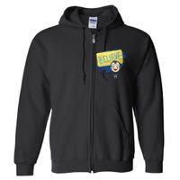 Tennis Racket Pulse Heartbeat EKG Tournament Sports Lover Full Zip Hoodie