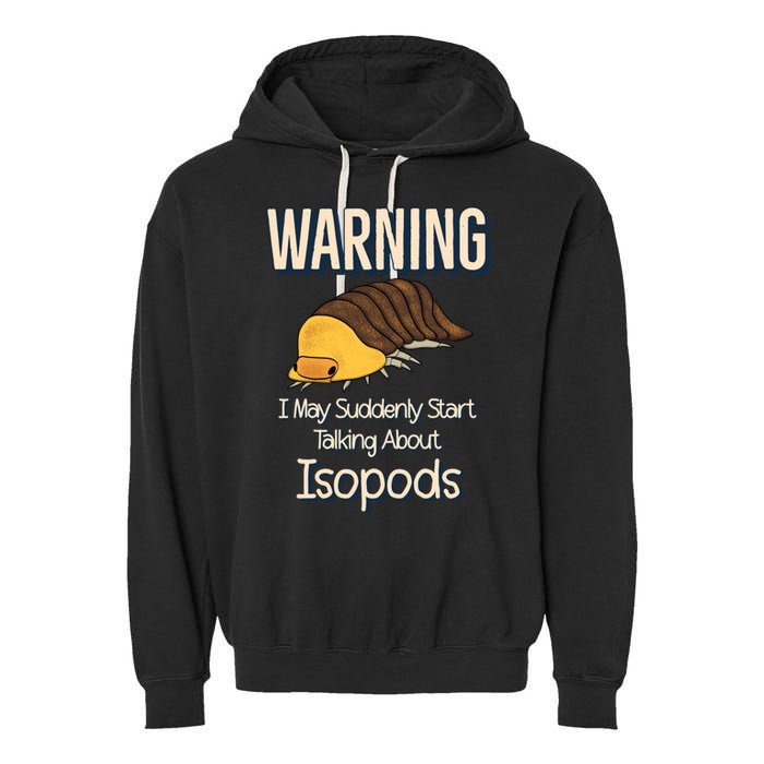 Terrarium Roly Poly Pill Bug Lover Funny Rubber Ducky Isopod Garment-Dyed Fleece Hoodie