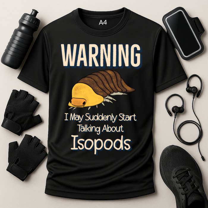 Terrarium Roly Poly Pill Bug Lover Funny Rubber Ducky Isopod Performance Shirt