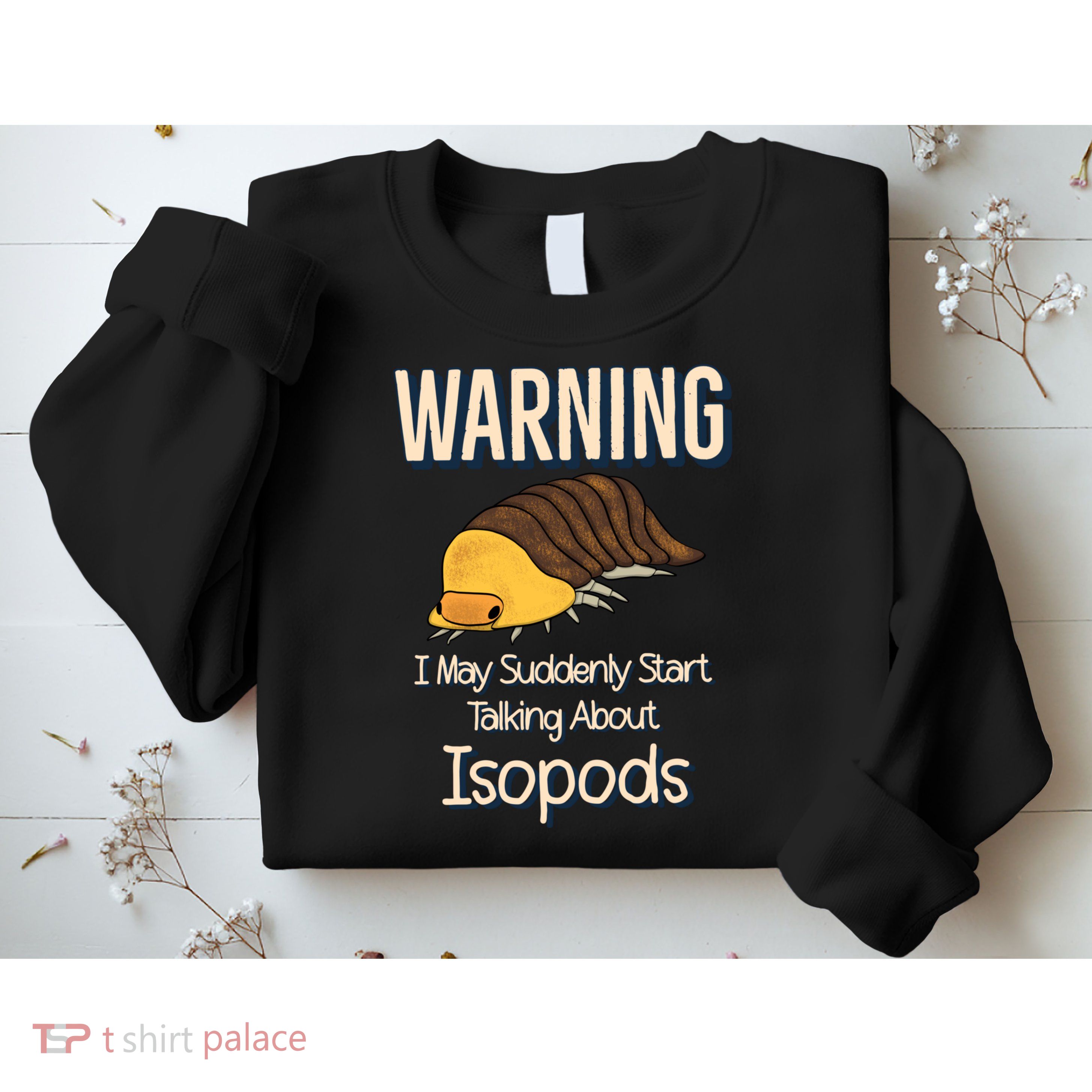 Terrarium Roly Poly Pill Bug Lover Funny Rubber Ducky Isopod Sweatshirt