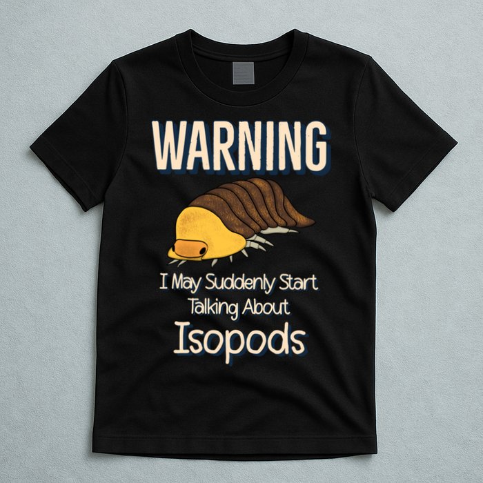 Terrarium Roly Poly Pill Bug Lover Funny Rubber Ducky Isopod T-Shirt