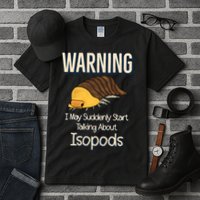 Terrarium Roly Poly Pill Bug Lover Funny Rubber Ducky Isopod Tall T-Shirt