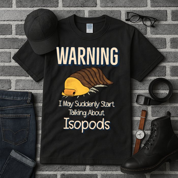 Terrarium Roly Poly Pill Bug Lover Funny Rubber Ducky Isopod Tall T-Shirt