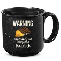 Terrarium Roly Poly Pill Bug Lover Funny Rubber Ducky Isopod 15oz Campfire Ceramic Mug